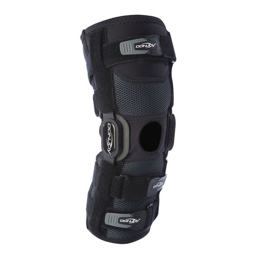 Knee orthosis - Playmaker II™ - DonJoy - open knee / articulated