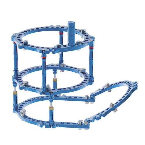 Ankle external fixation system - CLICKIT CF  - MIKAI - knee / circular / adult