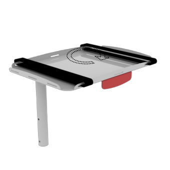 Trolley holder - MC011000600 - MEDICAL MODULAR SYSTEM S.A. (MMS)