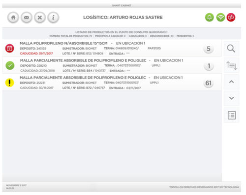 Management software - MEDICAL MODULAR SYSTEM S.A. (MMS) - for control / access control / monitoring