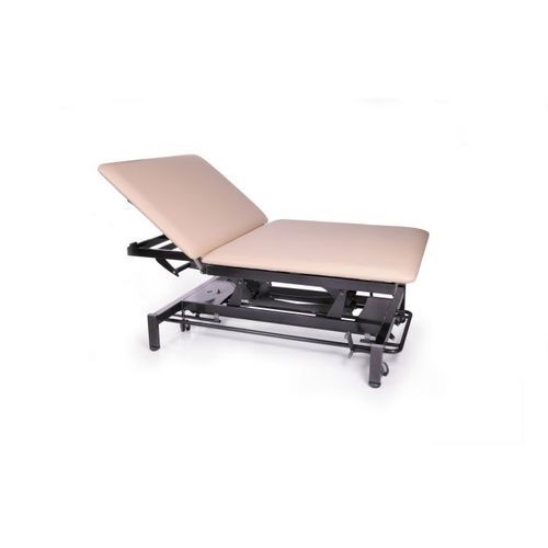 Mechanical Bobath table - Taurus 35 - Chattanooga International - on casters / 2-section