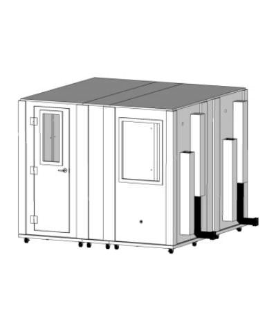 Acoustic booth - MDL 102102 - WhisperRoom, Inc.