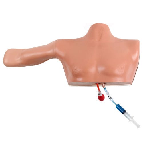Ultrasound imaging patient simulator - PICCLineMan - Simulab Corporation - for peripherally-inserted central catheterization / anatomy / torso