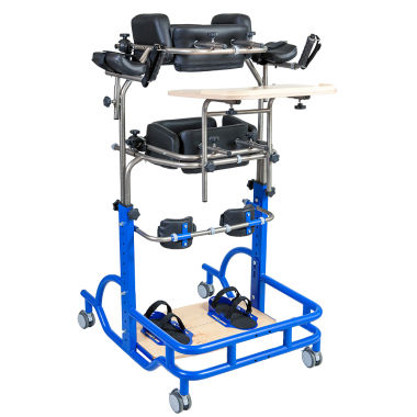 Manual stander - Paramobil™ - Akces-Med - on casters / with harness / walking