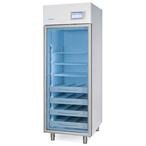 Pharmacy refrigerator - MFG700TS - MEDIFROID - cabinet / 1-door / with glass door