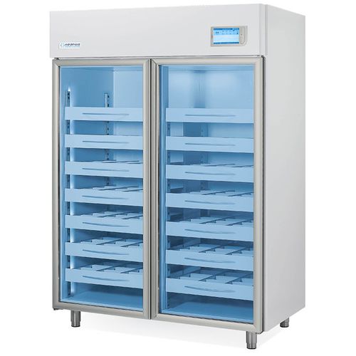 Pharmacy refrigerator - MFG1500TS - MEDIFROID - cabinet / 2 doors / with glass door