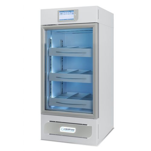 Blood bank refrigerator - MBB170 - MEDIFROID - cabinet / on casters / 1-door