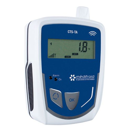 Temperature data-logger - CTS2PRF-TA - MEDIFROID - for temperature traceability / with wireless data transmission / alert management