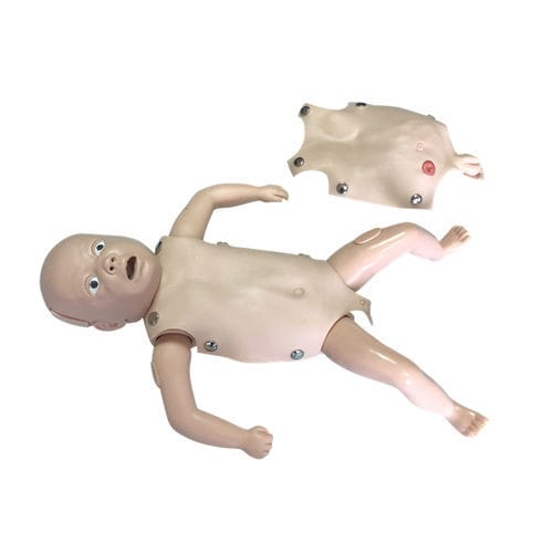 Infant training manikin - XC-424 - Xincheng Scientific Industries Co., Ltd. - for pediatric care / injection / catheterization