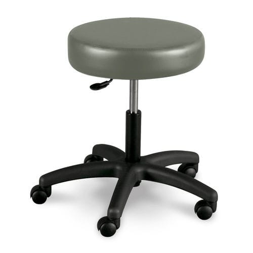 Healthcare facility stool - 430 - Champion - height-adjustable / on casters / black