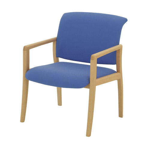 Waiting room chair - MALHAM GRAND - Knightsbridge Furniture - dining room / for clean rooms / with armrests