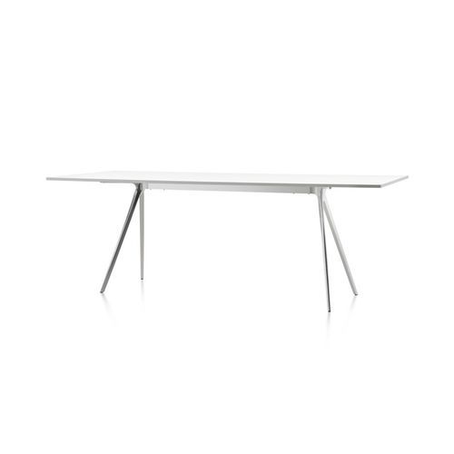 Dining table - Magis Baguette - Herman Miller - cast / rectangular