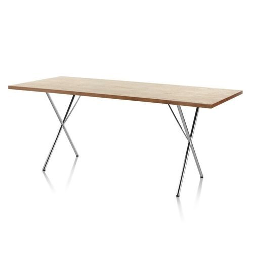 Work table - Nelson X-Leg - Herman Miller - dining / office / rectangular