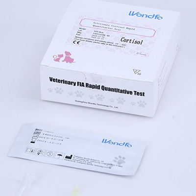 Veterinary test kit - Guangzhou Wondfo Biotech Co.,Ltd - for animals / for cortisol / serum