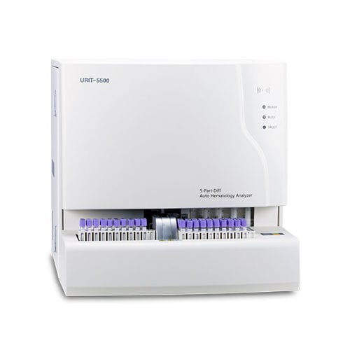Automatic hematology analyzer - 5500 - Guilin Urit Electronic Group Co.,Ltd - benchtop / 5-part differentiation / flow cytometry