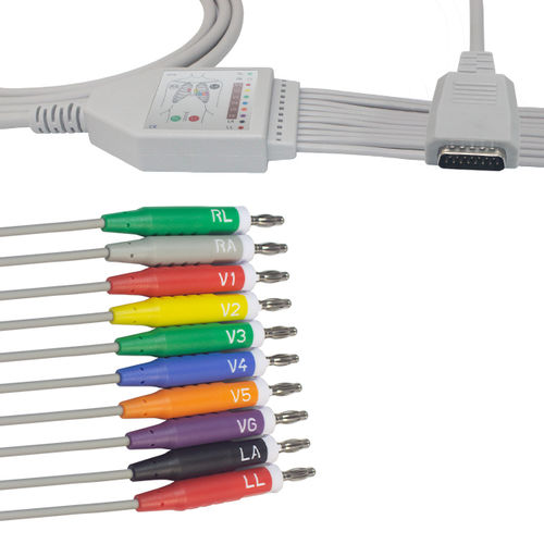 ECG cable - K1112B - Shenzhen Medke Technology Co., Ltd