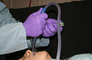 Suction cannula - DuCanto ®  - SSCOR - oropharyngeal intubation / Yankauer / curved