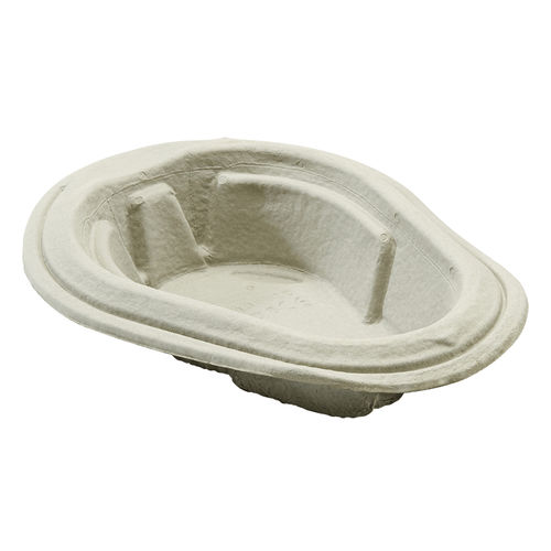 Horizontal bedpan 121AA075 Vernacare disposable