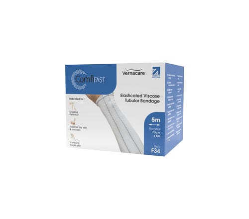 Elastic tubular bandage - ComfiFAST™ Blue Line - F34 - Vernacare - breathable