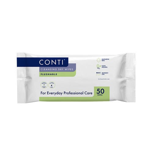 Body hygiene cleansing wipes - CF050 - Vernacare - pack of 50