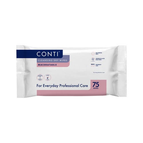 Body hygiene cleansing wipes - CWW075P - Vernacare - pack of 75