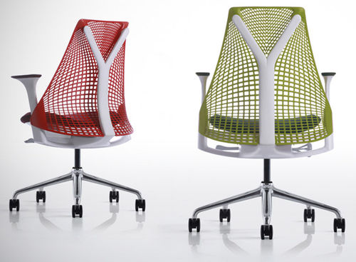 Dental laboratory stool - MESH SEAT - CATO - with backrest / with armrests / on casters