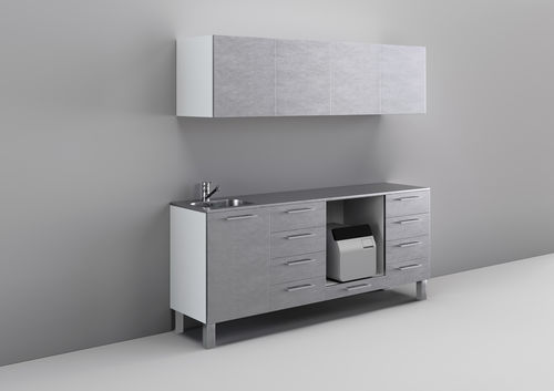 Sterilization cabinet - SHINY - CATO - for dental instruments / for sterilization room / with drawer