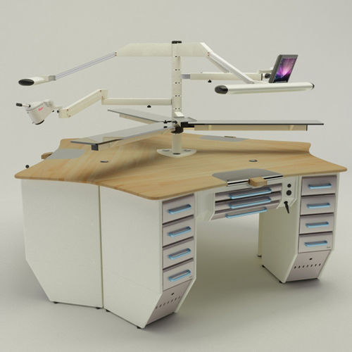 Dental laboratory workstation with monitor - Operativa 18  - CATO
