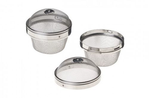 Instrument sterilization basket - Flexio Kleinteilebehälter Multibox - IC Medical GmbH - stainless steel / perforated
