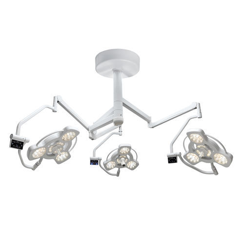 Ceiling-mounted surgical light - ELITE  - Etkin Medical Devices - LED / 3-arm / 96
