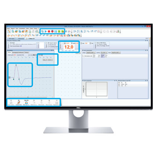 Monitoring software - Neuro-MEP  - Soterix Medical - acquisition / test / recording