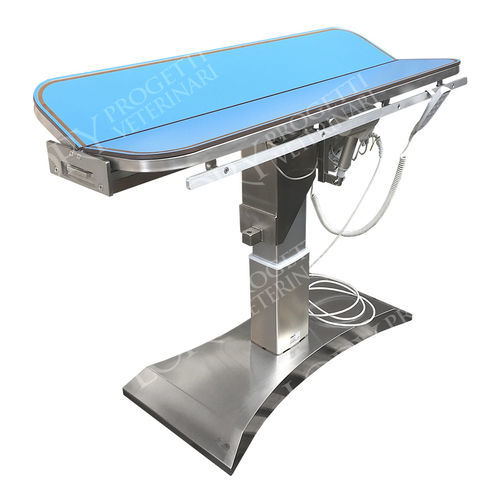 Electric veterinary operating table - Hawk - Lory Progetti Veterinari srl - for large animals / variable height / V shaped pannel