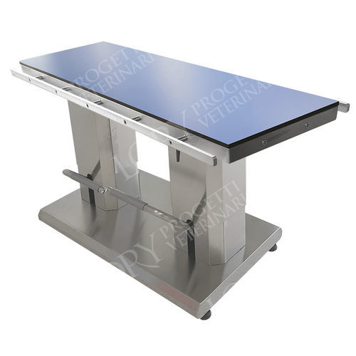 Hydraulic veterinary operating table - Anika - Lory Progetti Veterinari srl - for large animals / variable height / 1-section
