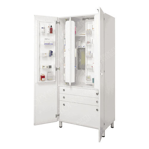 Medicine cabinet - AR002  - Lory Progetti Veterinari srl - for veterinary clinics / for pharmacies / with shelf