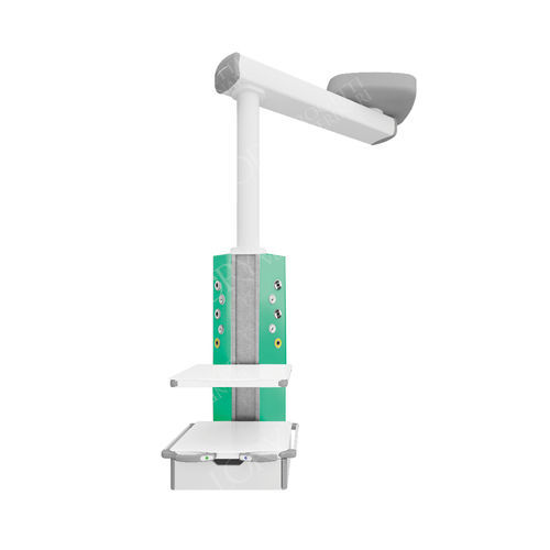 Ceiling-mounted medical pendant - ANE013/NG - Lory Progetti Veterinari srl - intensive care / anesthesia / operating room