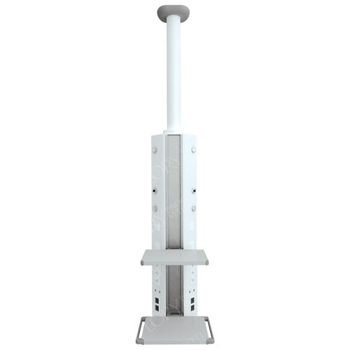 Ceiling-mounted supply column - ANE014/CG - Lory Progetti Veterinari srl - anesthesia / for veterinary facilities / single-arm