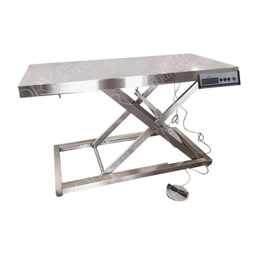 Veterinary examination table - TAV008  - Lory Progetti Veterinari srl - for animals / electric / height-adjustable