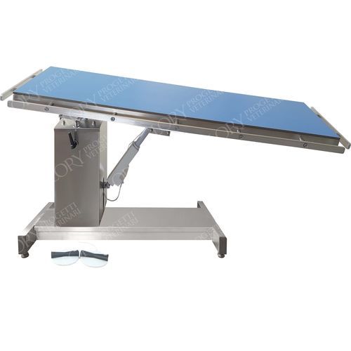 Electric veterinary operating table - TAV029 - Lory Progetti Veterinari srl - for large animals / variable height / 1-section
