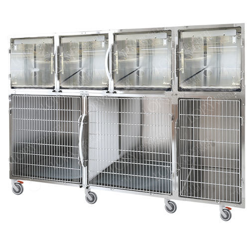 Modular veterinary cage GA053 Lory Progetti Veterinari srl PVC