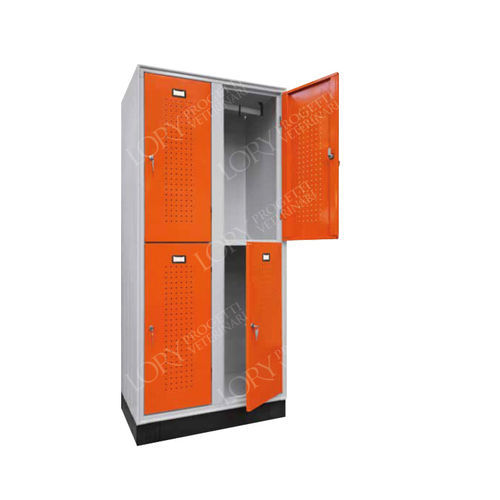 Storage locker - AR013/B - Lory Progetti Veterinari srl - for veterinary clinics / with door / metal
