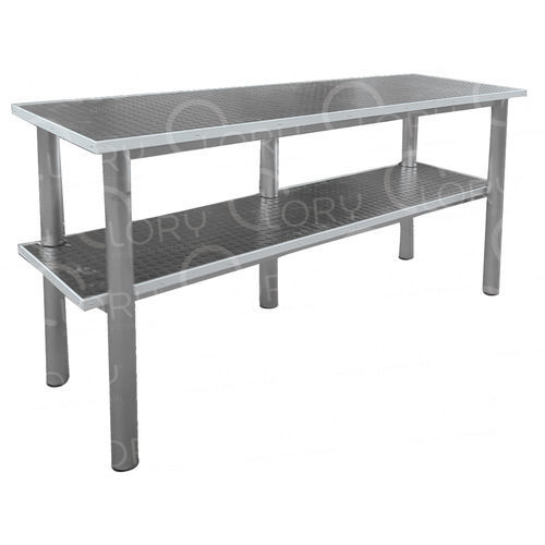 Multi-function shelf - ME001 - Lory Progetti Veterinari srl - stainless steel / aluminum