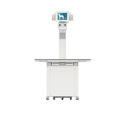 Digital veterinary fluoroscopy system - VET1700-D20/32 - Rooe Medical - with table