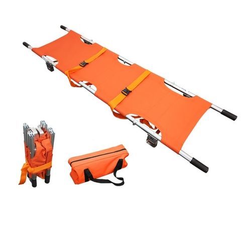 Emergency stretcher - EA-1D4/5 - Rooe Medical - folding / stackable / aluminum