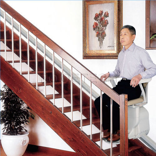 Stair stairlift - EA-10FPN ZT - Rooe Medical - for humans / armchair type / rail-mounted