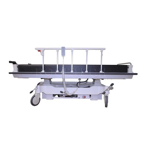 Transport stretcher trolley - BD26D - Rooe Medical - electric / self-loading / height-adjustable