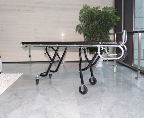Transport stretcher trolley - GA200B - Rooe Medical - mortuary / manual / reclining