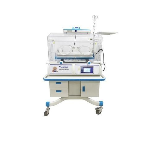 Neonatal incubator on casters - HB4000A Elite - Rooe Medical - with touchscreen / with phototherapy lamp / with scale