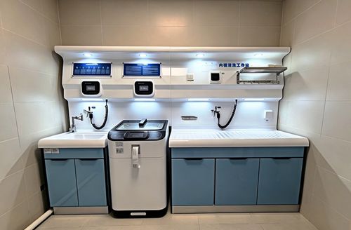 Decontamination station for the medical sector - QPQ001 Plus - Rooe Medical - for medical devices / for endoscopy reprocessing / for endoscopes