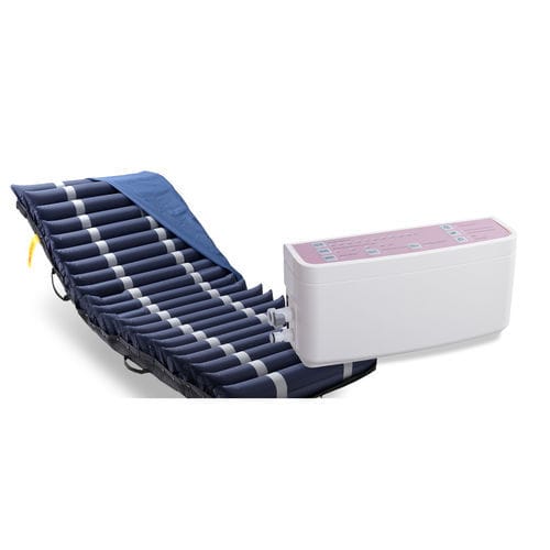 Hospital bed mattress overlay - TS-505  - True Source Technology Co., Ltd. - alternating pressure / 85x200 cm / with air pump