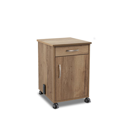 Bedside cabinet on casters - W III-Flex M - Malsch GmbH - with drawers